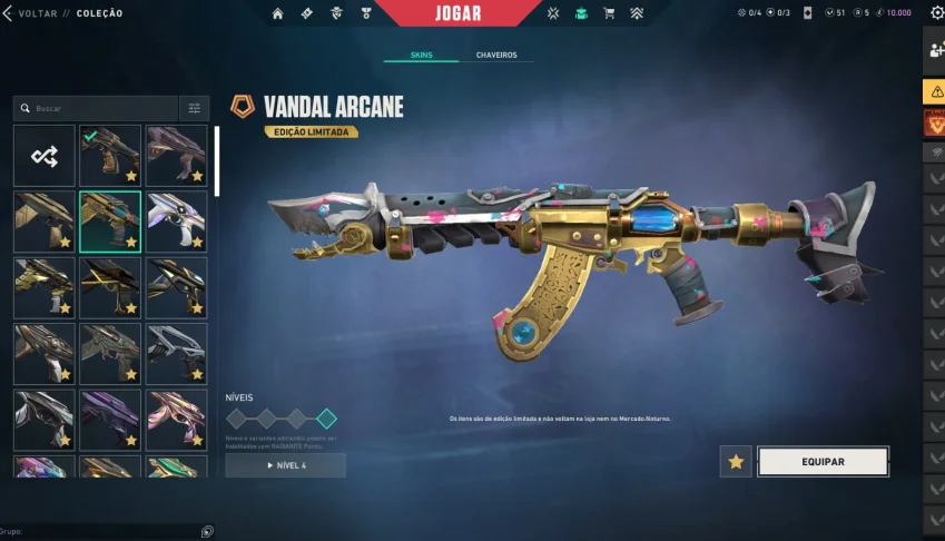 Conta Rara Valorant Full Acesso