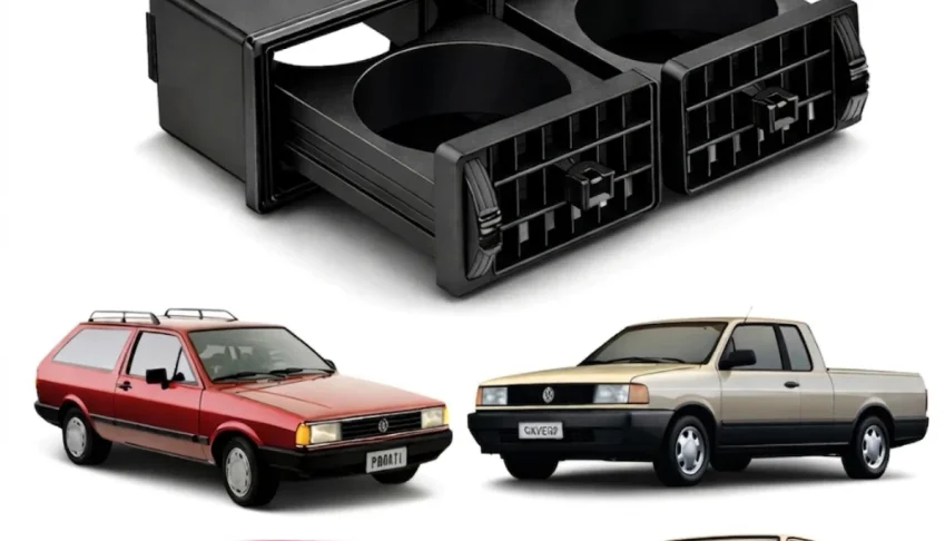 Porta-Copos Suporte Central Vw (Gol, Saveiro, Voyage...).STL