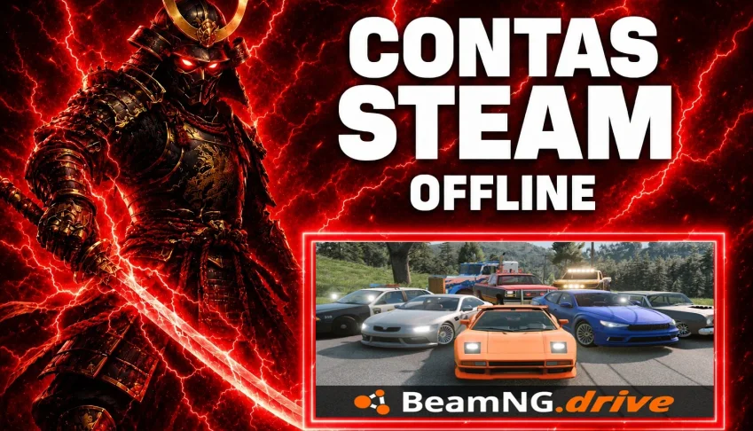 BeamNG.drive - Steam Offline - Entrega Automática