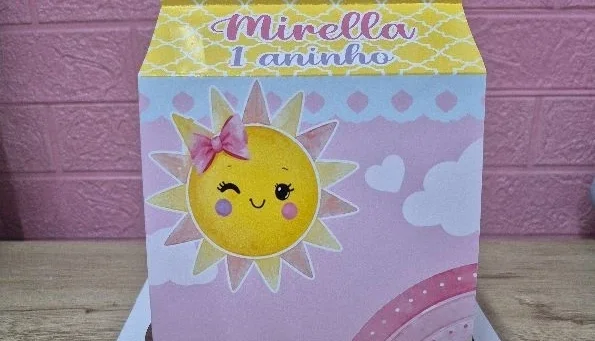 Caixas Sol e Arco-Íris para Kit Cineminha