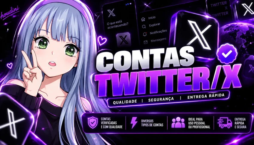 Contas Twitter/ X Novas E Antigas| Escolha O Seu