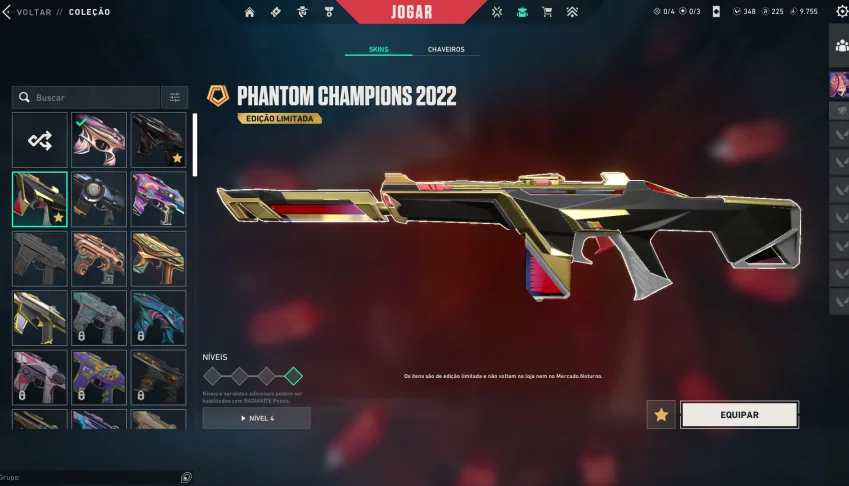 Conta Valorant: Xenocaçador + Kuronami + Katana Onimaru + Fu