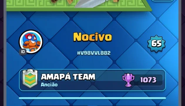 Conta lendária de Clash Royale