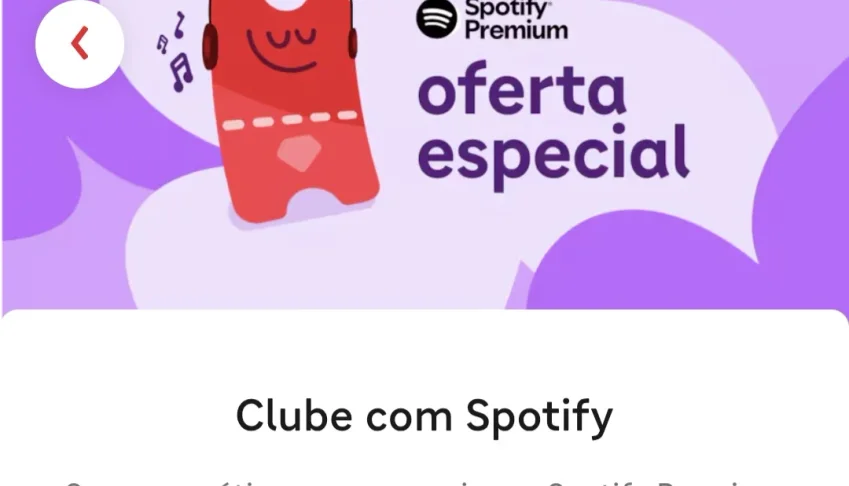 3 meses grátis Spotify