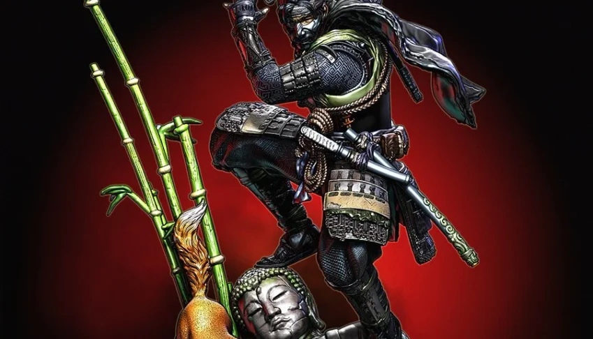 Ghost of Tsushima Jin Sakai stl 3d