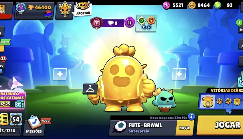 Conta brawl stars +46K troféus