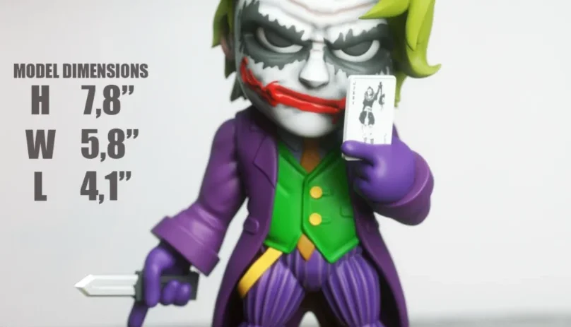 Joker Heath Ledger Chibi STL