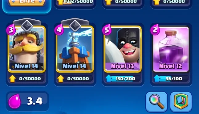 Conta clash royale