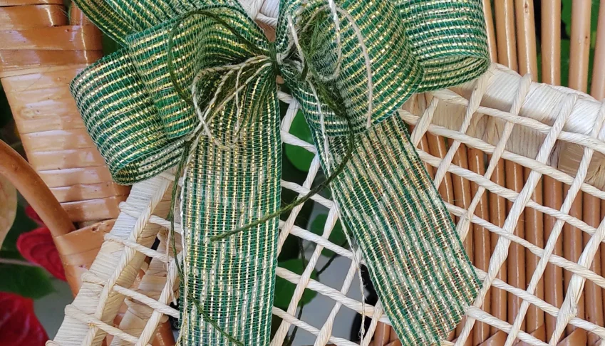 Laço de Juta (M) - Triplo Verde