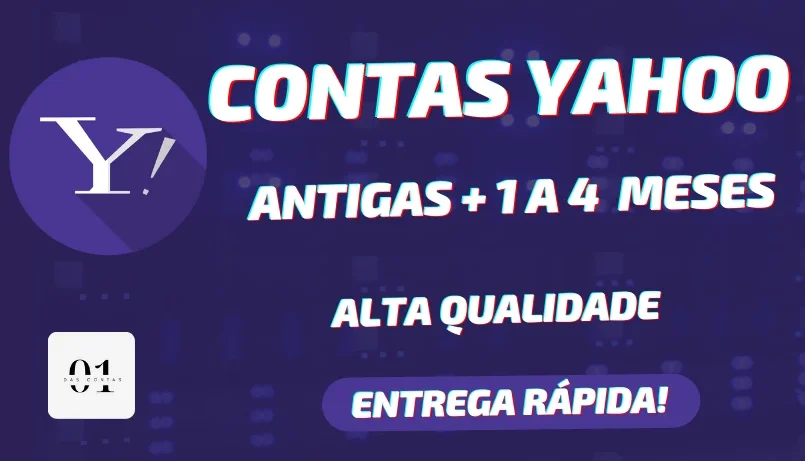 CONTAS YAHOO + 1 A 4 MESES [ALTA QUALIDADE]