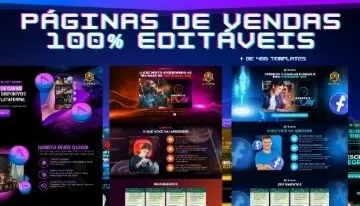 Seu Site Irresistível: 400+ Templates Elementor + Bônus PLR