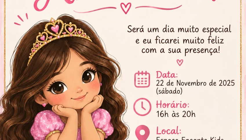 Convites Digitais Personalizados Sob Encomenda