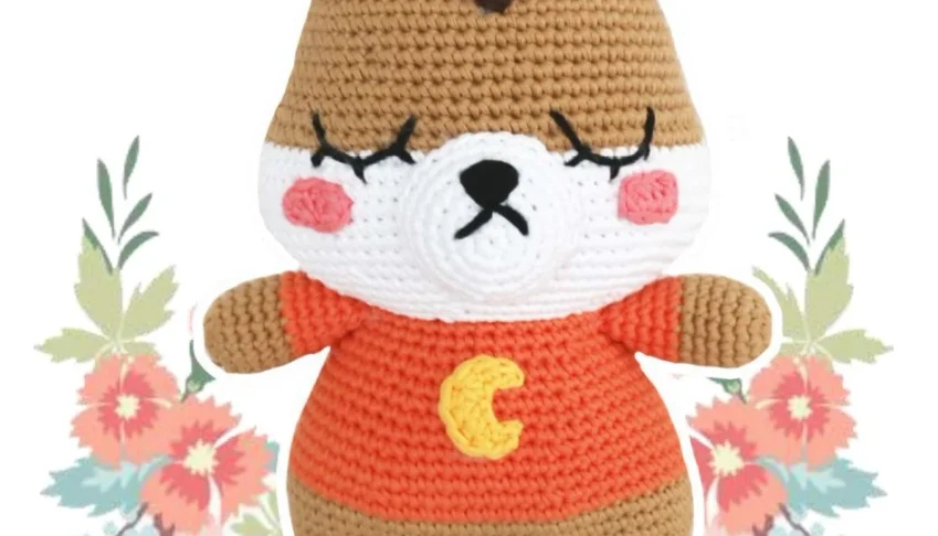 Receita Crochê em PDF - Esquilo Gordinho Amigurumi