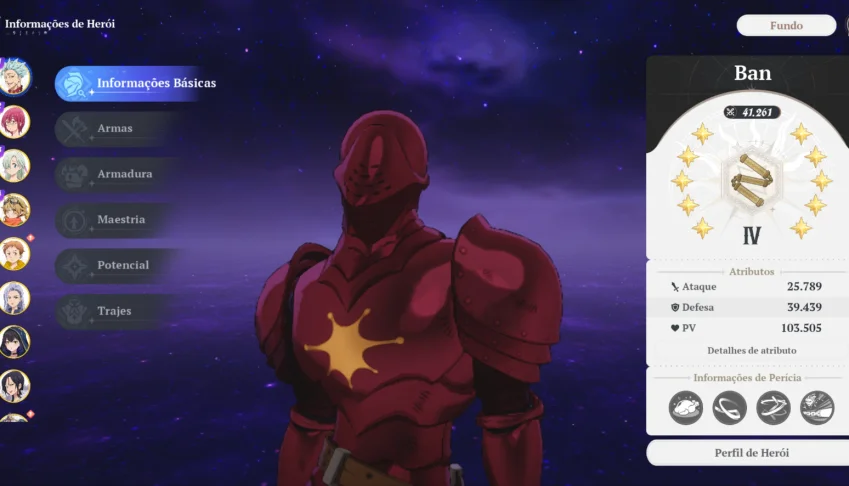 Conta 7DS Origin end game