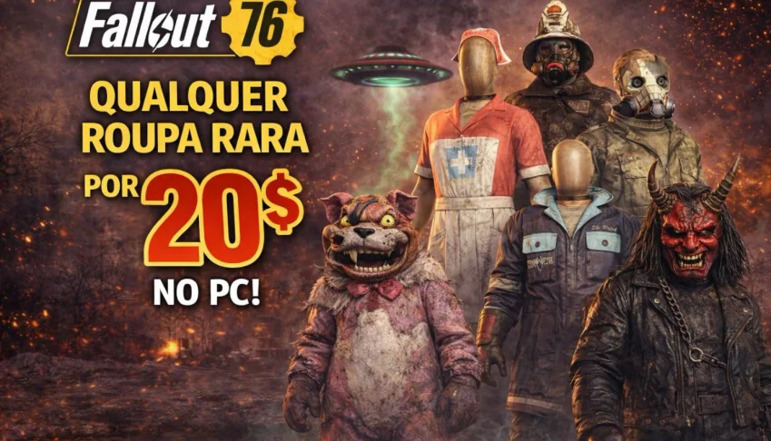 Fallout 76  Roupa Rara