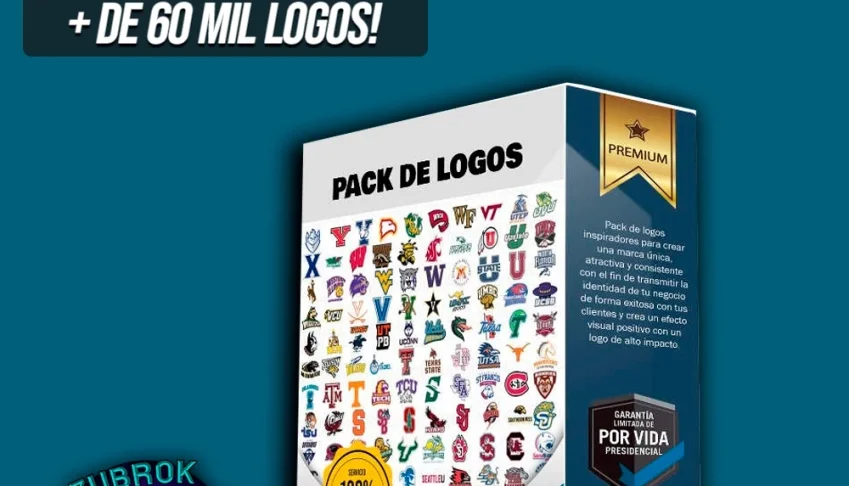 PACK COM MAIS DE 66 MIL LOGOS EDITÁVEIS - Entrega rápida!