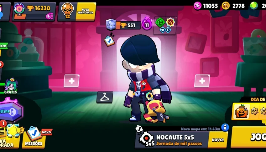 Conta de Brawl Stars + Clash Royale de Brinde