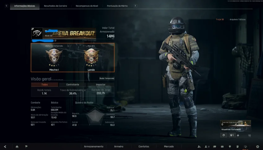 Conta Premium Arena Breakout Infinite – Pronta para Domina
