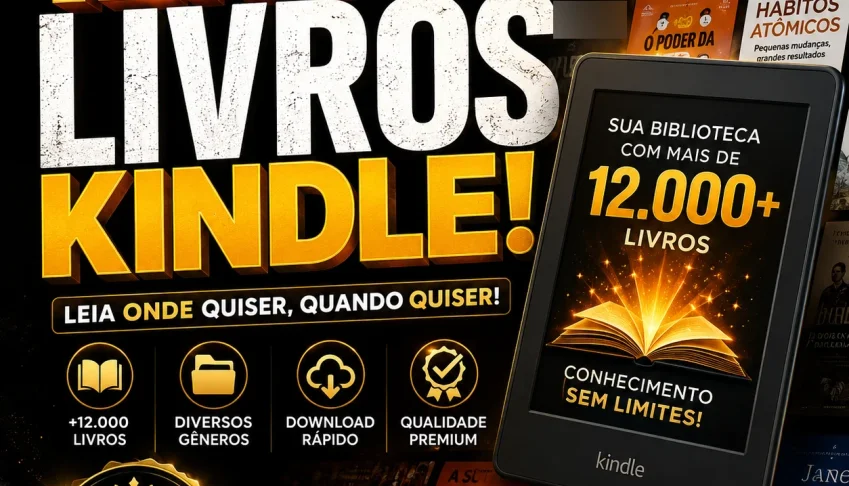12.000+ Livros Kindle!