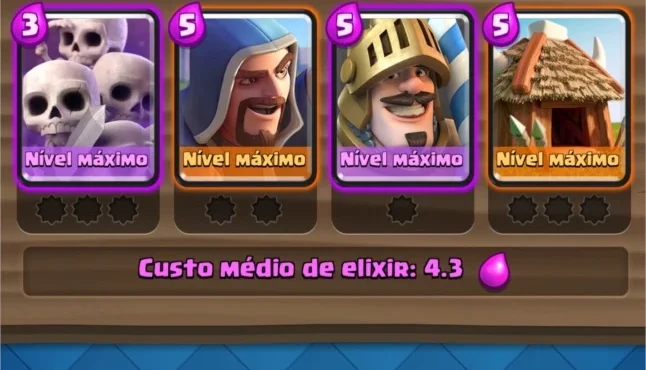 Conta crash royale nv12 com 650000 gold e 2400 gema