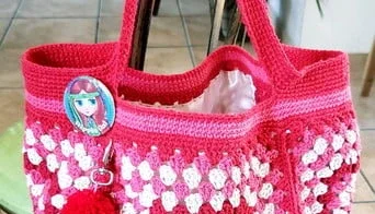 Bolsa Estilo Boho em Crochê