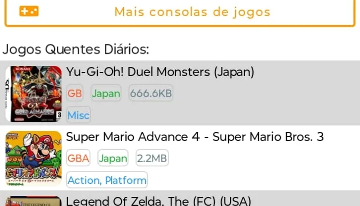 Nostalgiasaga Games – Emulador Retrô & Android