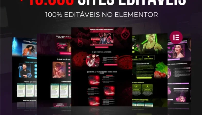 10mil Sites Editáveis No Elementor