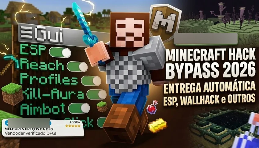 Hack Privado Minecraft 1.8.9 Bypass Hypixel + Todos Server🔴