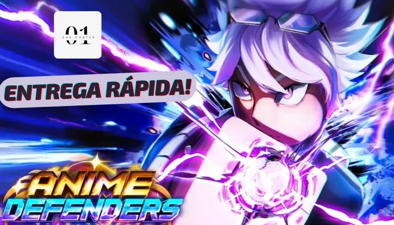 (Melhor Preço) Anime Defenders - Contas Gemadas & Upadas