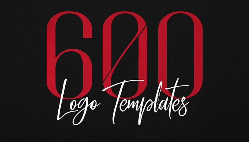 Pacote Com 600 Logotipos Profissiona