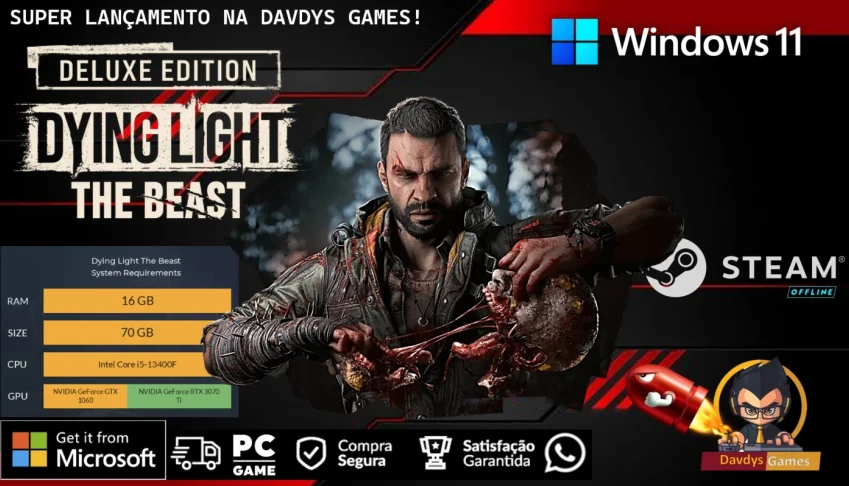Dying light the beast Deluxe - Steam