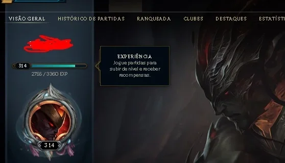 conta lol lv 314 132 campeões 47 skins