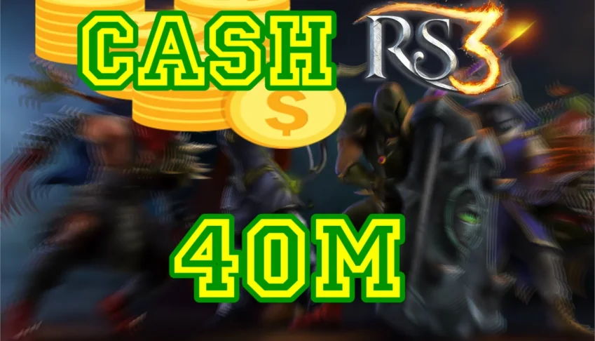 40M em GOLD Runescape3