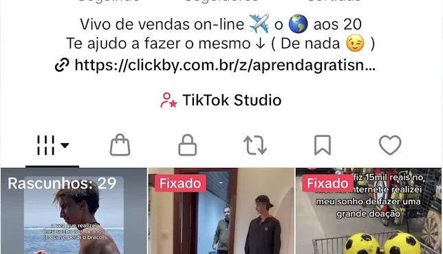 Conta Tiktok Hipernichada Renda Extra 130K