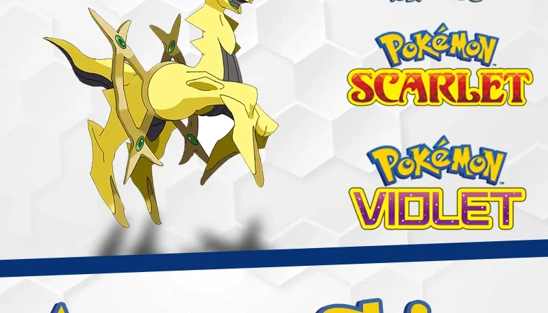 Arceus Shiny 6IVs - Pokémon Scarlet Violet