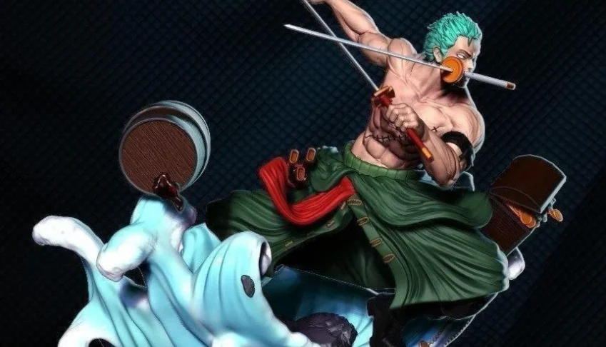 Zoro One Piece  Stl 3D
