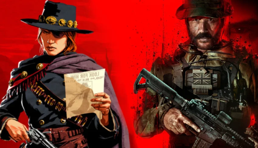 Conta com itens de Red Dead Online Xbox one e Cod mw3
