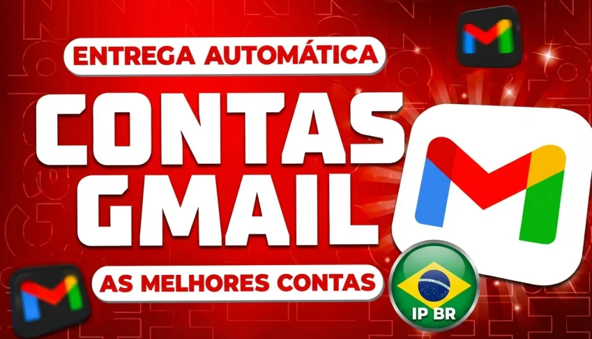 Contas Gmail/Google Nova Ip Br De Qualidade