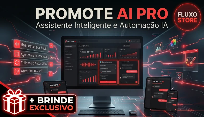 Promote AI PRO: Assistente Inteligente e Automação IA
