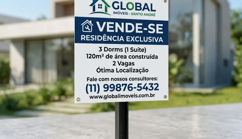 Placa Imobiliária