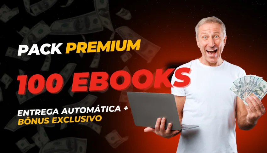 [PREMIUM] PACK C/100 Ebooks PLR Validados + Entrega rápida