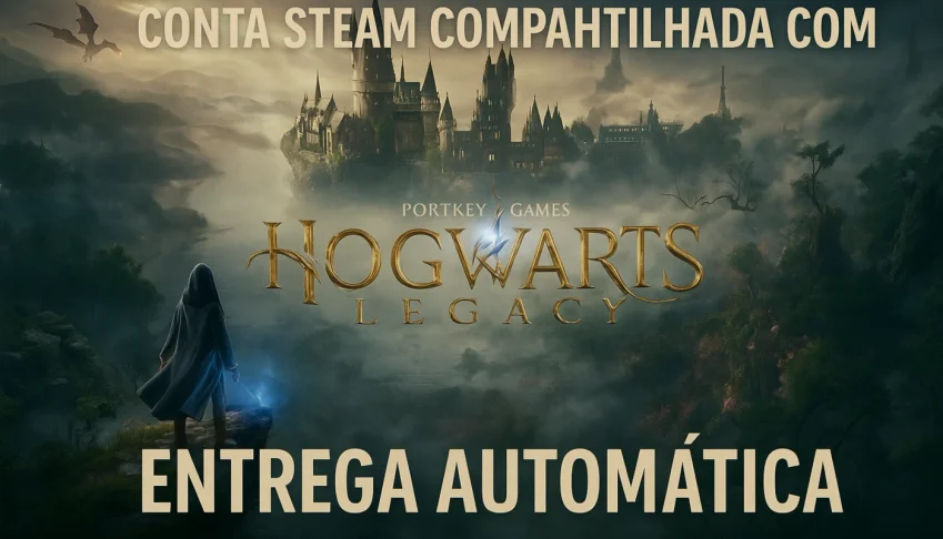 Steam Conta Compartilhada Hogwarts Legacy-Entrega Automatica
