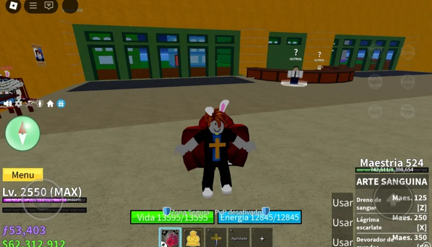 Compre aqui vem conta de blox fruits
