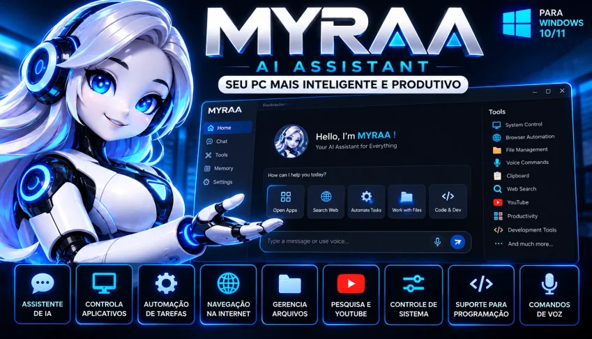 Assistente IA + Automação para Windows