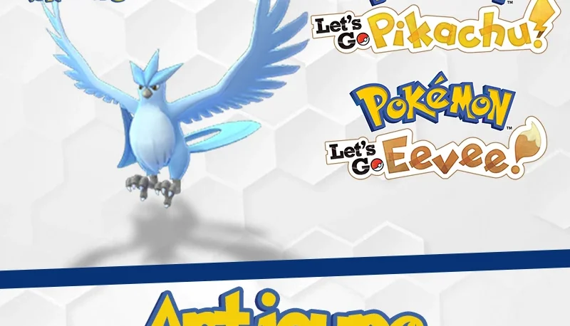 Articuno Shiny 6IVs - Pokémon Let's GO Pikachu e Eevee