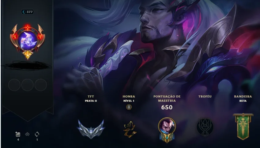 conta league of legends
