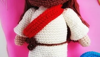 Boneco Meu Amigo Jesus Amigurumi (personalizados)