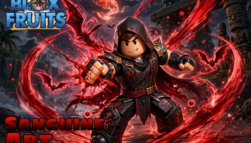 Conta Blox Fruits Max Level + Sanguine Art Garantido