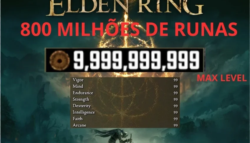 800 Milhões Runas Elden Ring