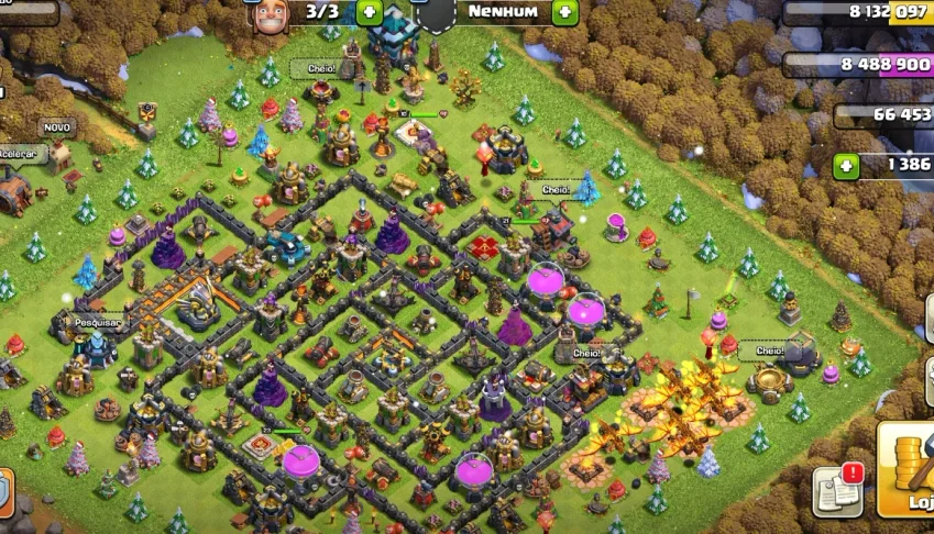 Venda de conta Clash of clans